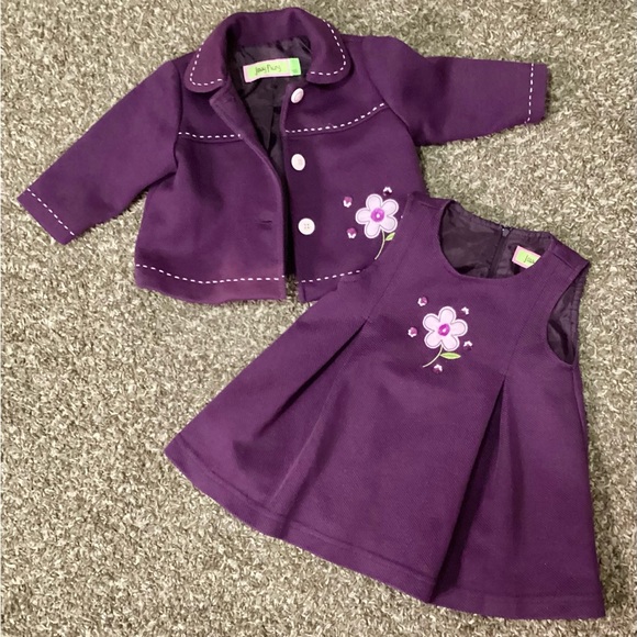 Jessy Frans dress and coat (kids). Like new - Picture 3 of 10